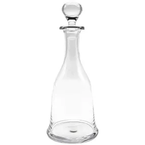 BOTTLE GLASS CLEAR 14x14x33cm