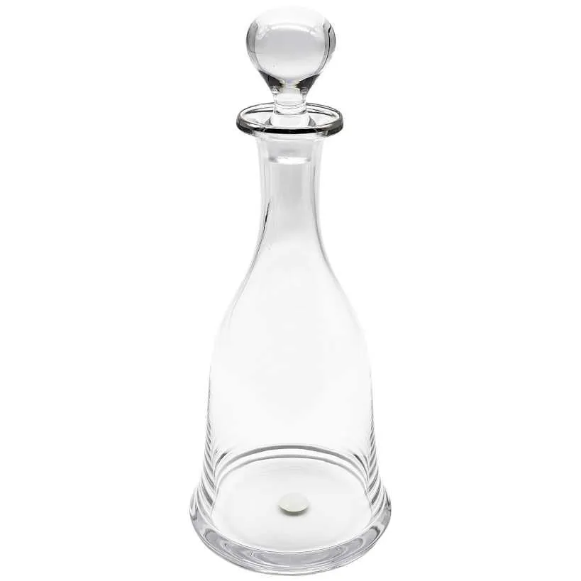 BOTTLE GLASS CLEAR 14x14x33cm