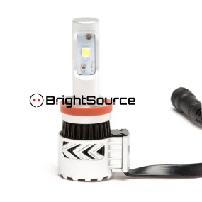 BrightSource 73615H Fan Base LED Kit; 9005; 6000K; 2 Year Warranty;