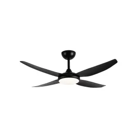 Brilliant Amari Smart 52in 4-Blade DC Ceiling Fan with LED CCT Light - Black