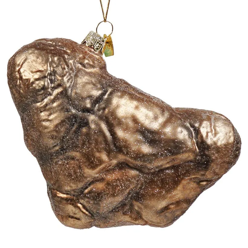 Brontosaurus Dinosaur Fossil Ornament