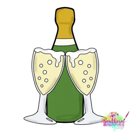 Bubbly Template & Digital Cut File