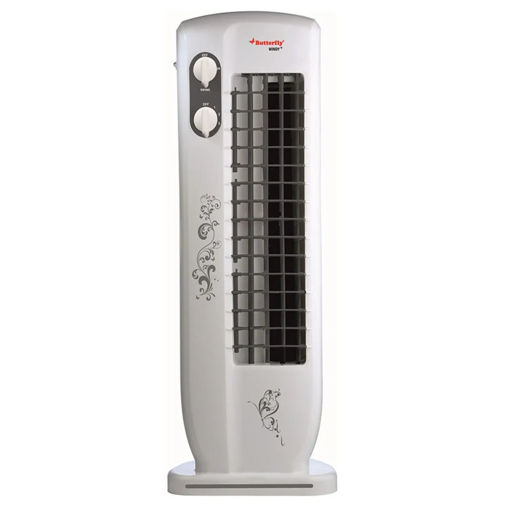 Butterfly Windy Plus Tower Fan 140W Grey