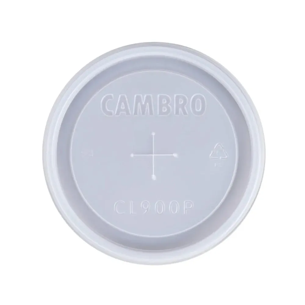 Cambro CL800P190 CamLids® Disposable Cup Lids for Colorware Tumblers, 1000 /Case