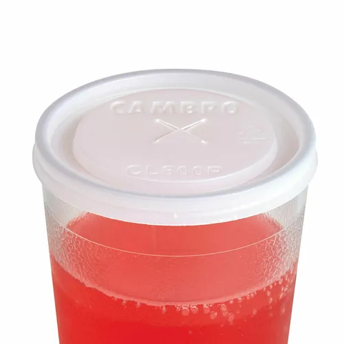 Cambro CL800P190 CamLids® Disposable Cup Lids for Colorware Tumblers, 1000 /Case