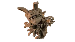 Capsule Chibi - Tevi - Rabbit / Bunny Girl Warrior / Fighter