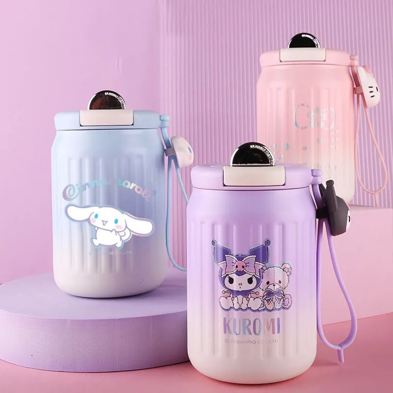 Cartoon Coffee Vacuum Cup 380ML