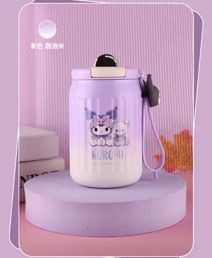 Cartoon Coffee Vacuum Cup 380ML