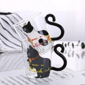 Cat Glass Cup AD10985