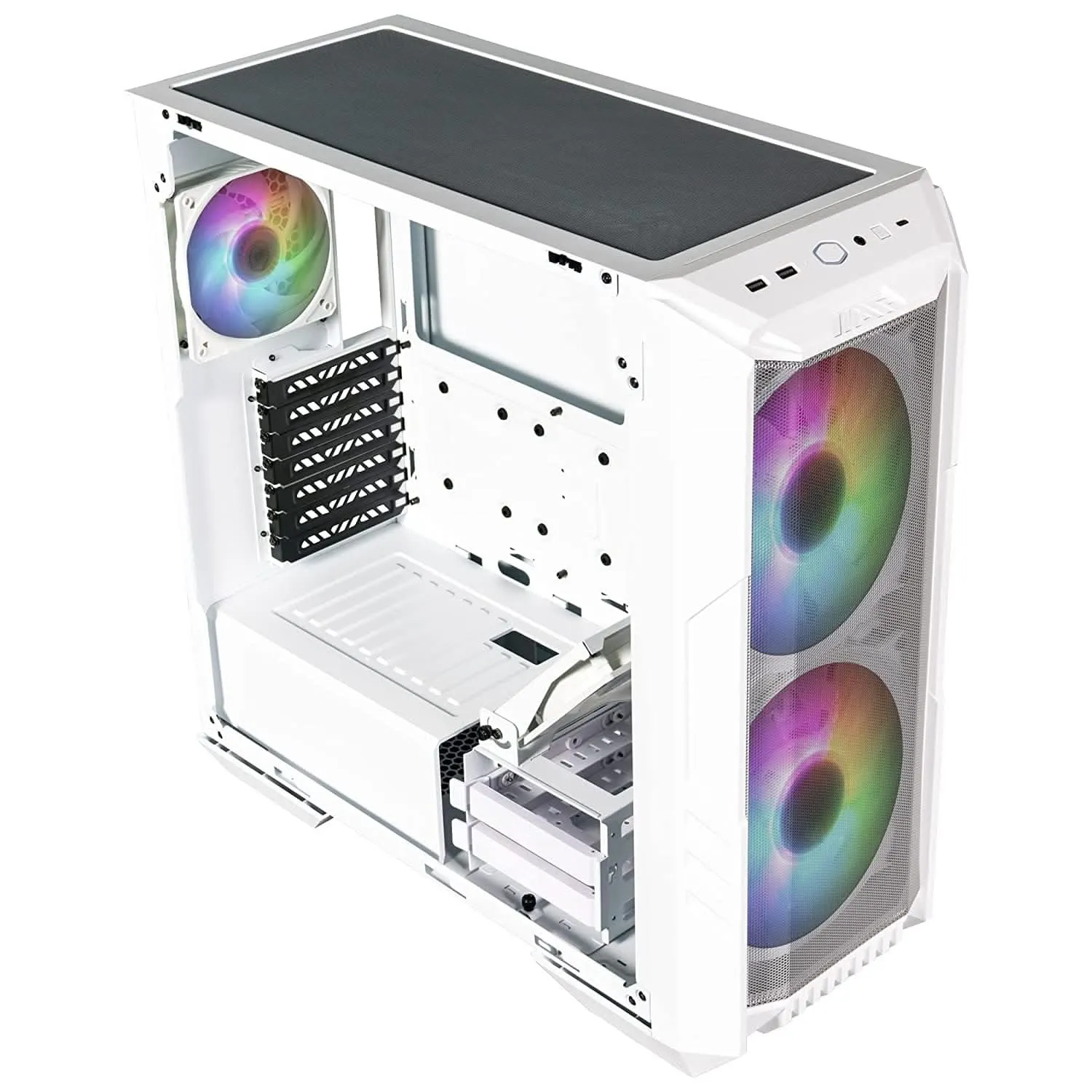 COOLER MASTER HAF 500 MID-TOWER E-ATX CABINET WHITE