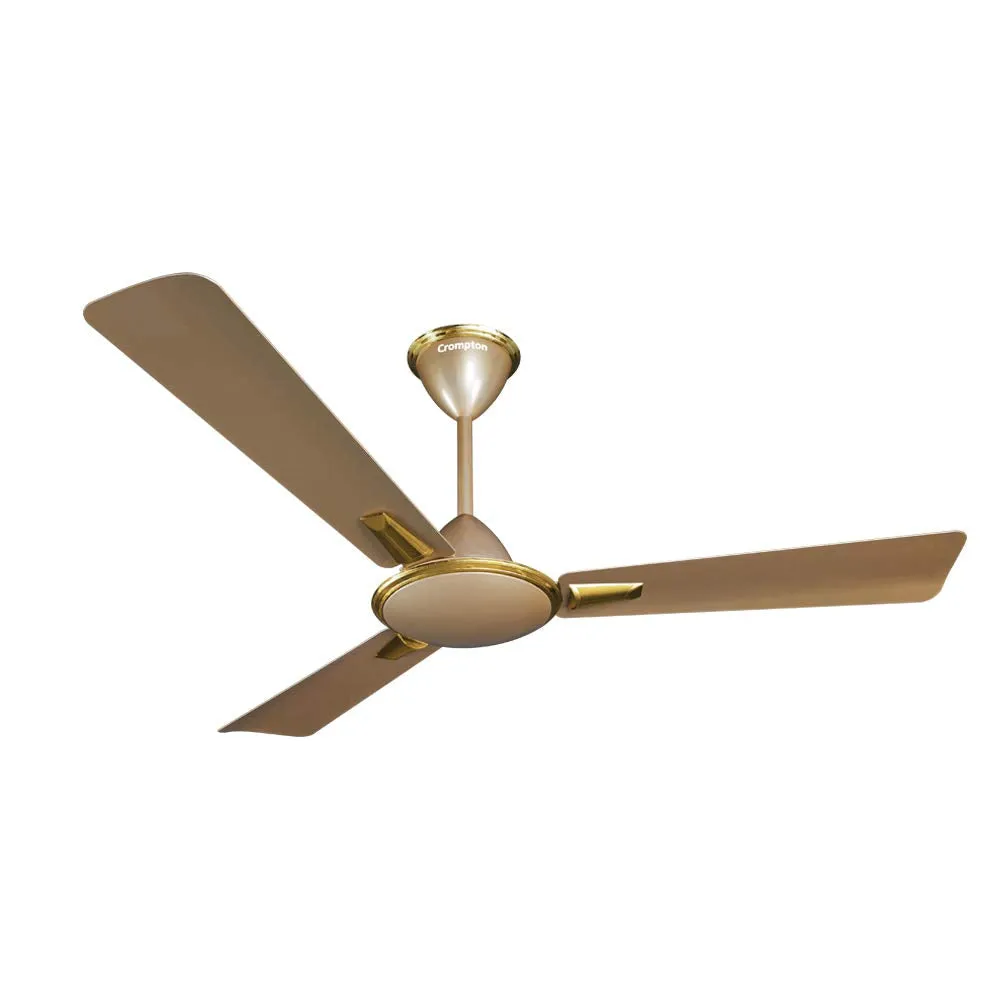 Crompton Aura Prime 1200mm (48 inch) Ceiling Fan (Husky Gold)