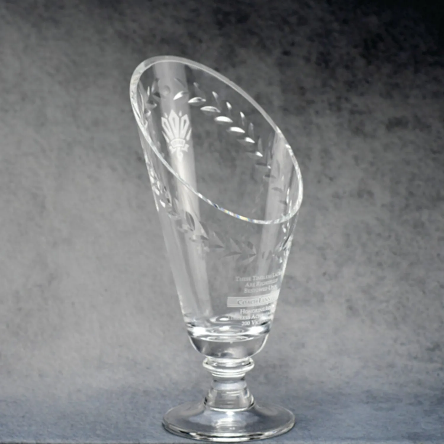 Crystal Laurel Cup 11.5"