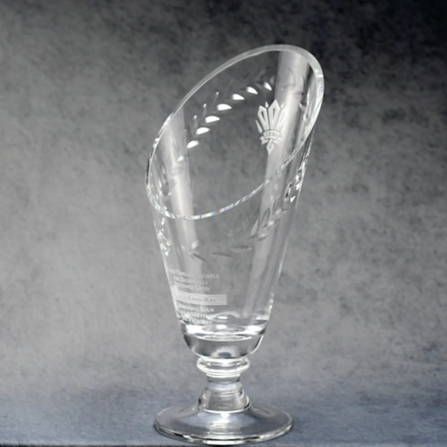 Crystal Laurel Cup 11.5"