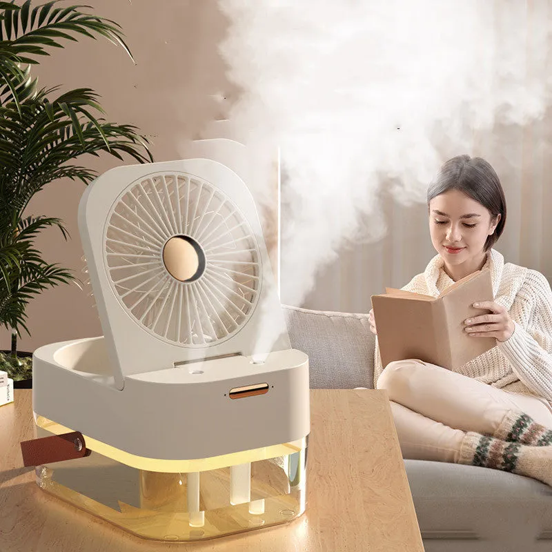 Desktop Air Cooler Dual Spray Conditioning Fan