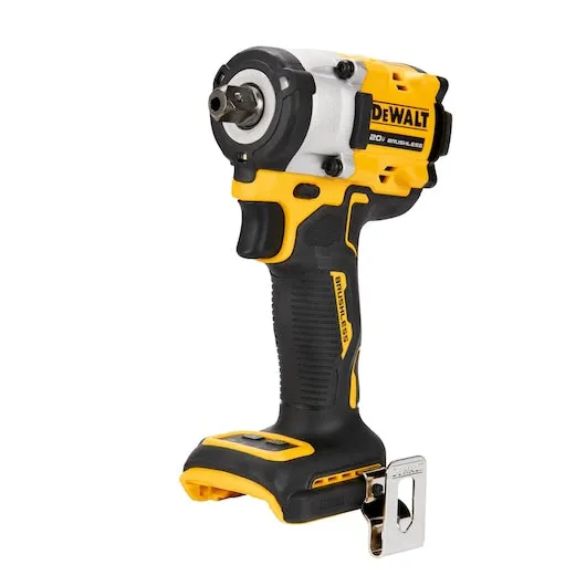 DeWalt DCF922B ATOMIC™ 20V MAX* 1/2 in 450 ft/lb Breakaway 300 ft/lb Fastening 20 V Cordless Impact Wrench with Detent Pin Anvil