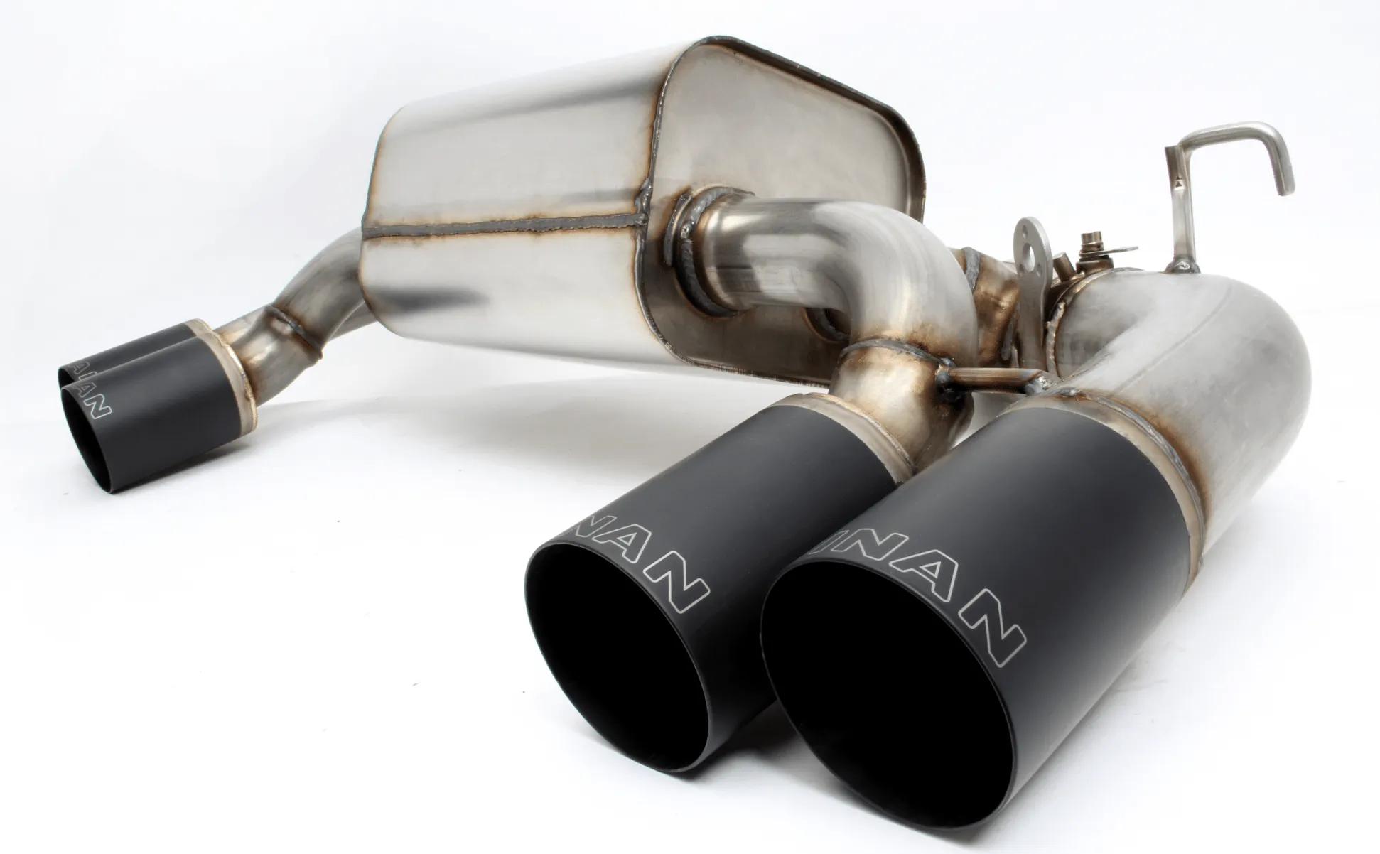 Dinan Free Flow Stainless Exhaust with Black Tips for BMW F87 M2