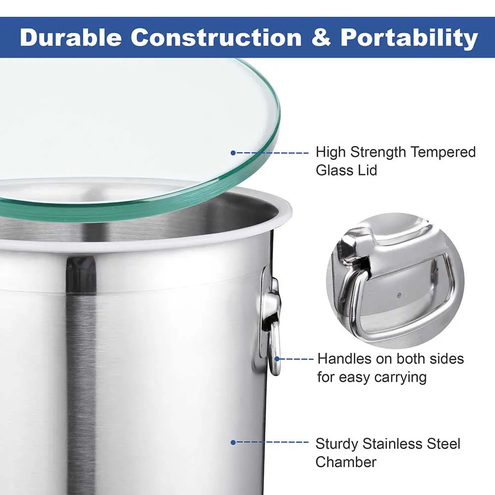 DIY 2-Gal Vacuum Degassing Chamber Stainless Steel