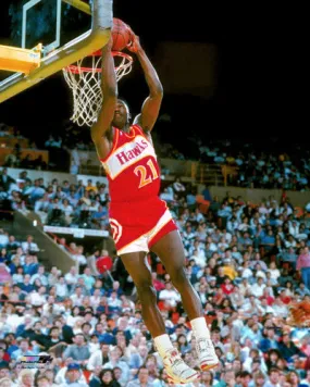 Dominique Wilkins "Classic Reverse" (c.1988) Atlanta Hawks Premium Poster Print - Photofile