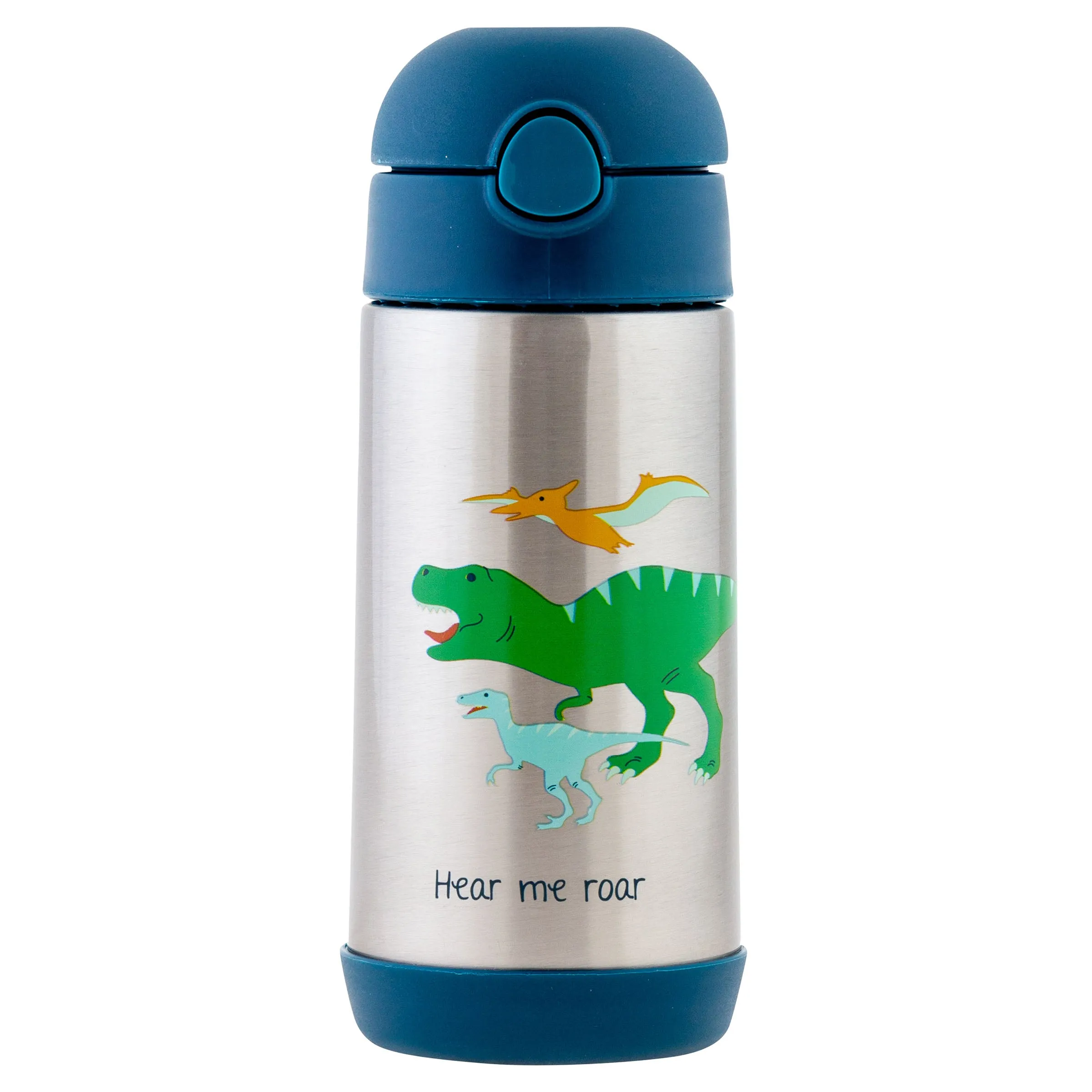 Double Wall Stainless Steel Bottle - Dino