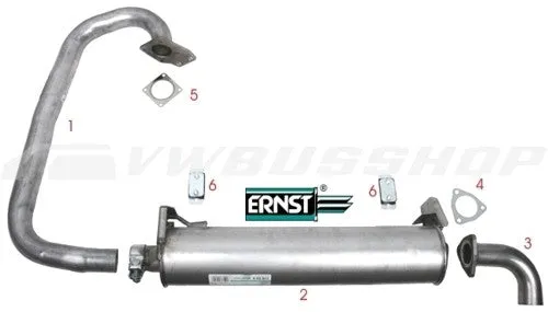 Exhaust Kit for T3 Turbodiesel