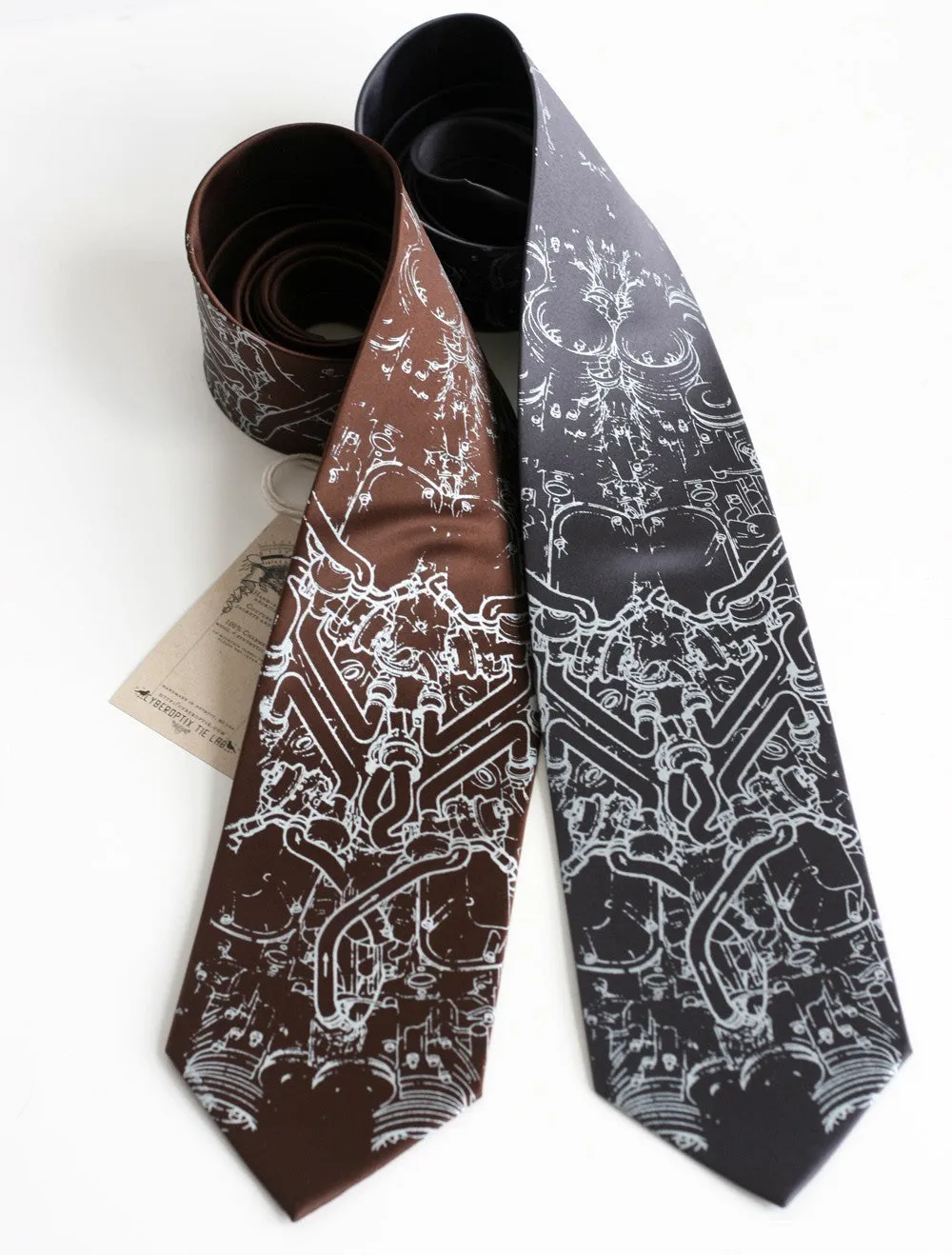 Exhaust Pipes Necktie