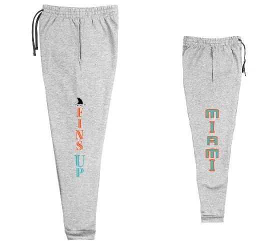 Fins Up Miami Cotton Sweatpants