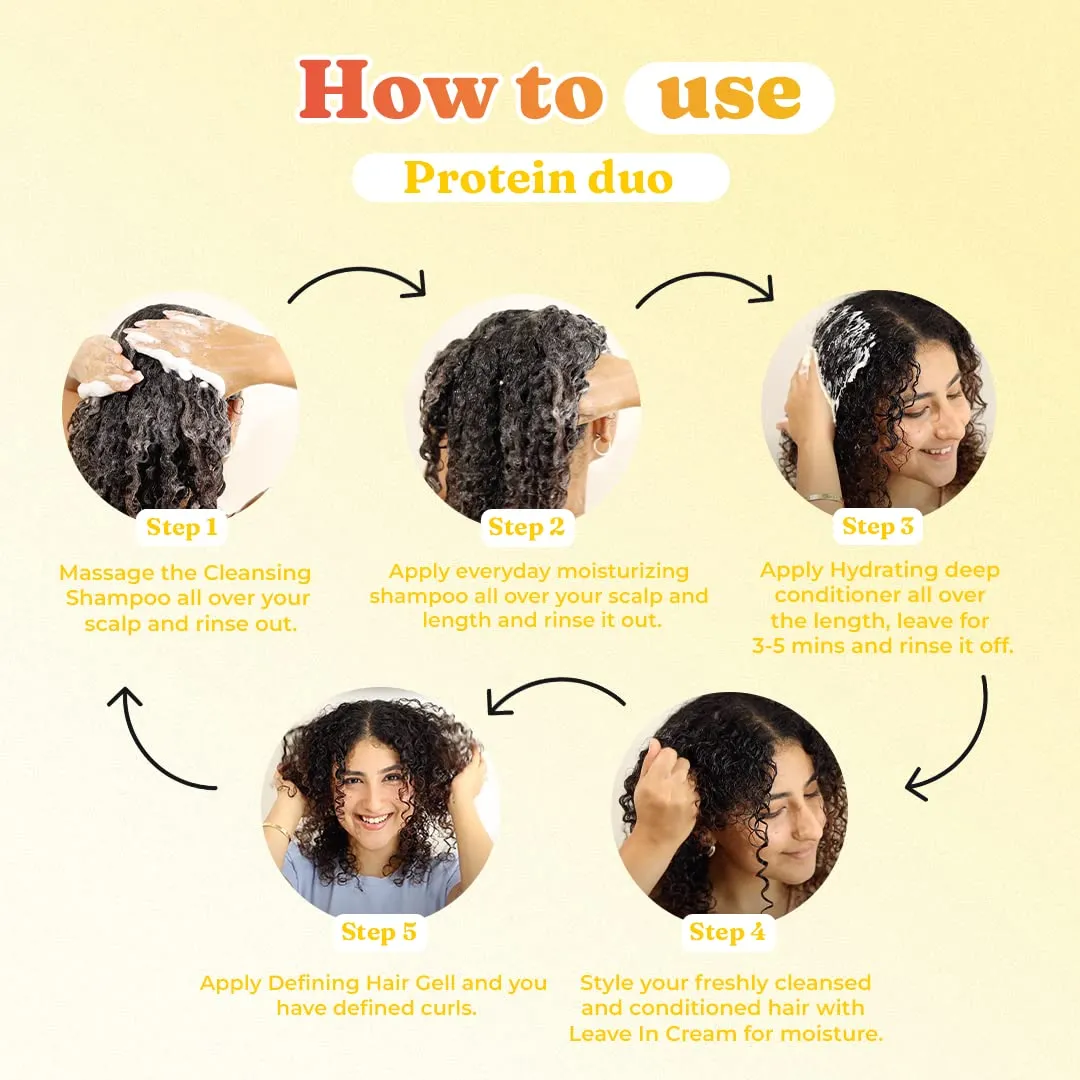 Fix My Curls - Protein Styling Duo (100 ML) Pack of 2