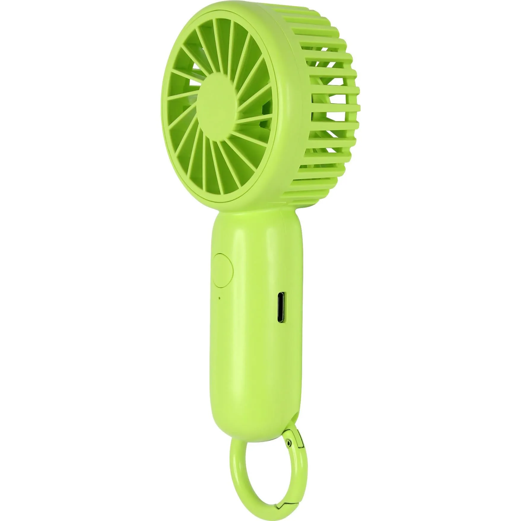 Flea Market Mini Handheld Fan (Lime Green)