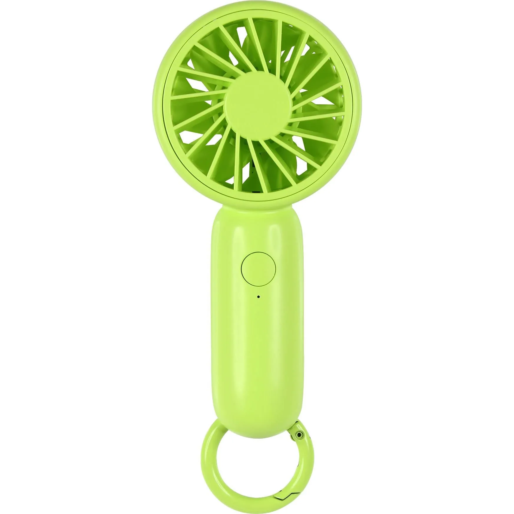 Flea Market Mini Handheld Fan (Lime Green)