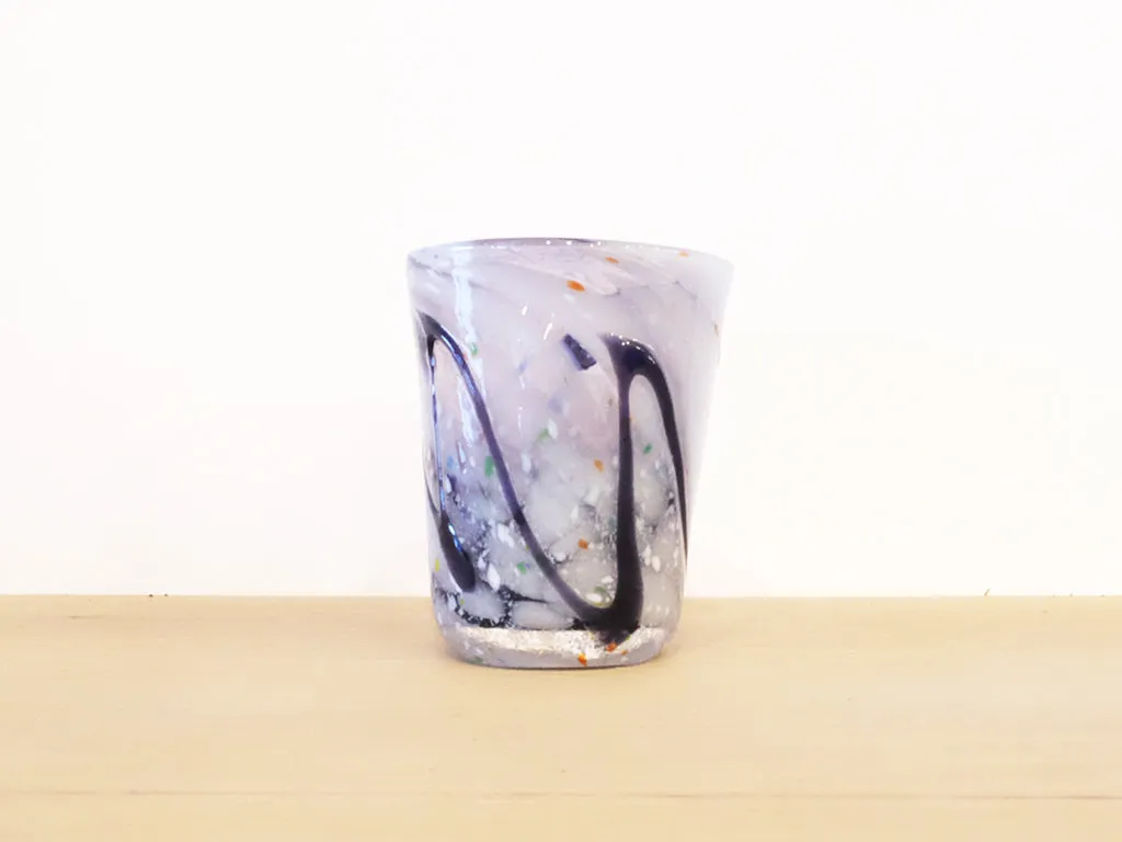 Flowing Glass Cup by Glass Studio Hiro