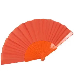 Folding Fan in Orange