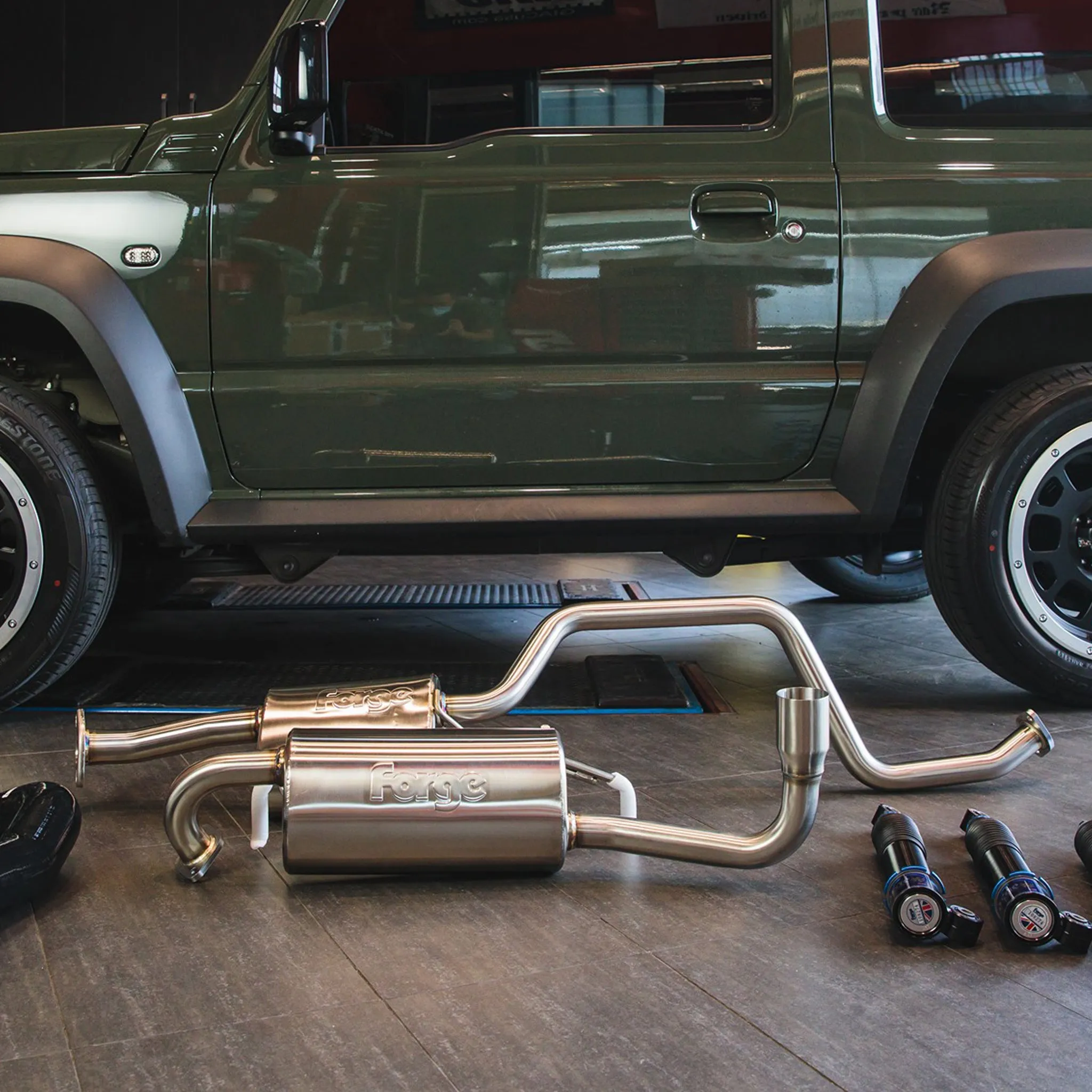 Forge Motorsport Exhaust for Suzuki Jimny JB74 (2018 )