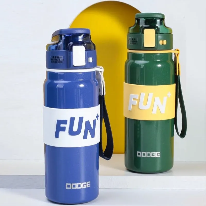 Fun Cool Vacuum Insulated Water Bottle – Leakproof & BPA-Free