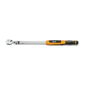 GEARWRENCH 1/2in Flex Head Electronic Torque Wrench with Angle 25-250 ft/Lbs 85079