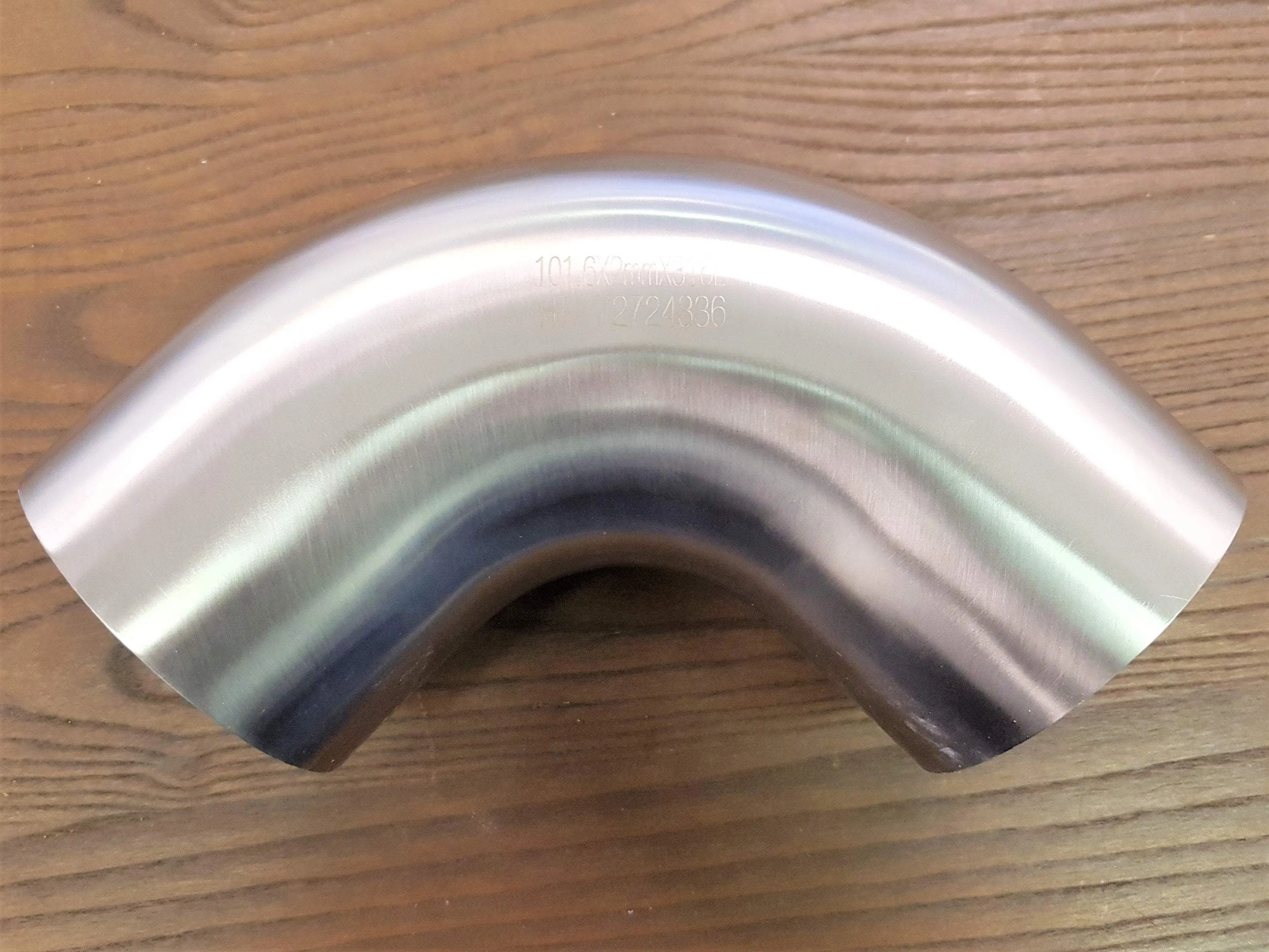 Grade 316 Stainless Steel 90° Short Radius Tube Bends