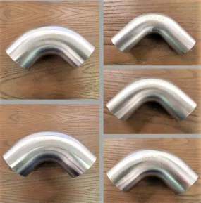 Grade 316 Stainless Steel 90° Short Radius Tube Bends