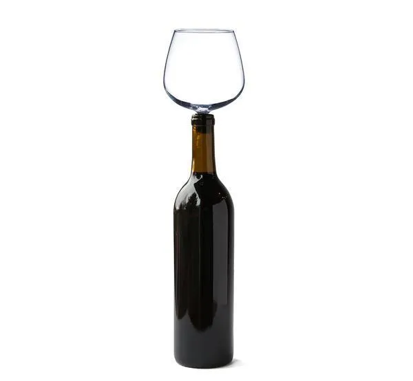 Guzzle Buddy® Wine Bottle Glass