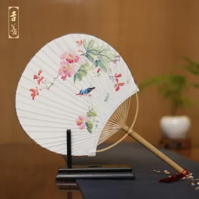 Hand-painted Xuan Paper Fan 0246