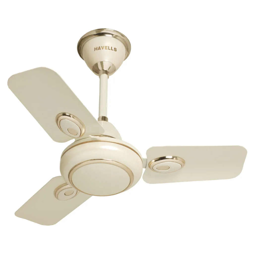 Havells Fusion Decorative Ceiling Fan 600mm Pearl Ivory-Gold