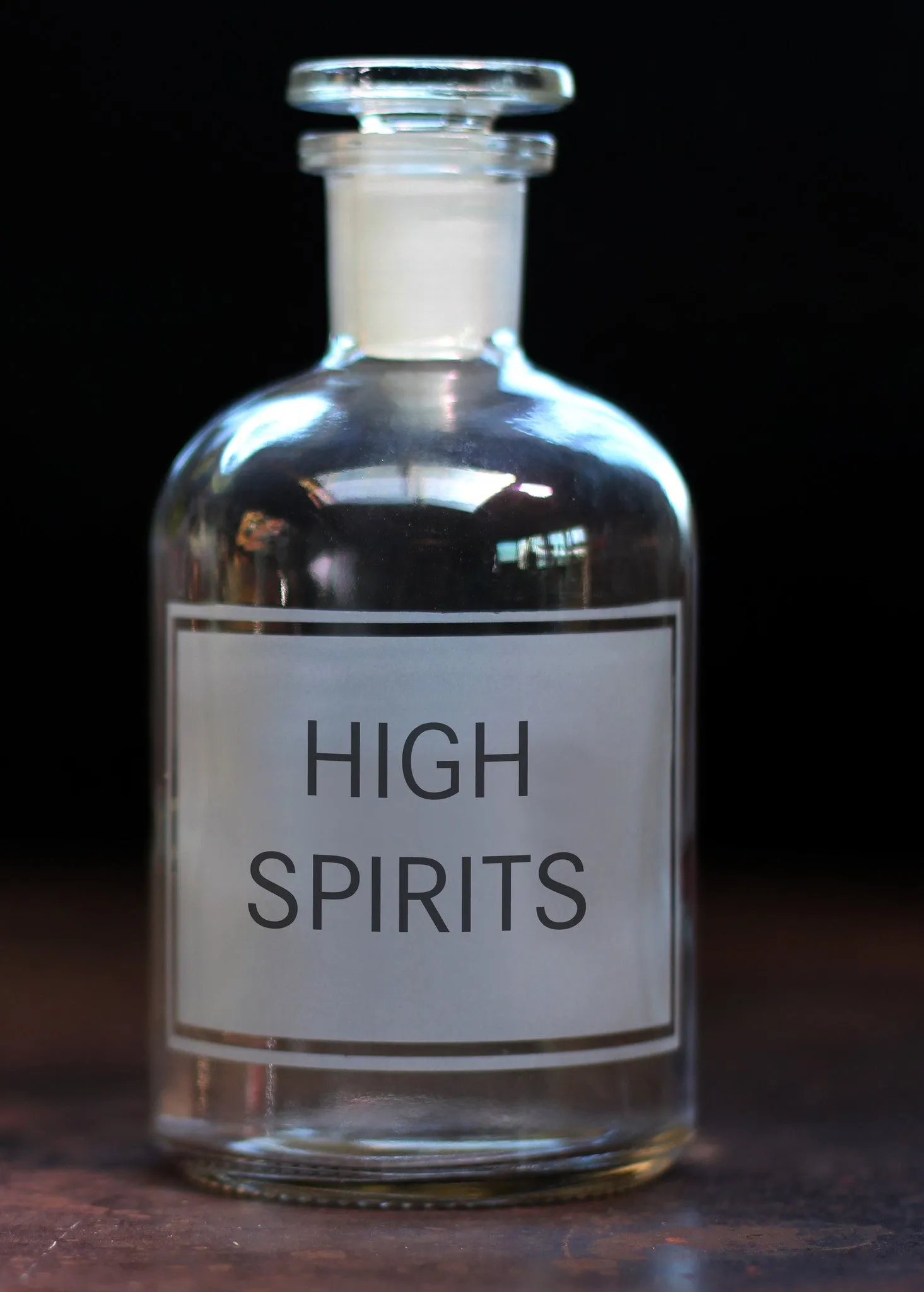 High Spirits Reagent Bottle