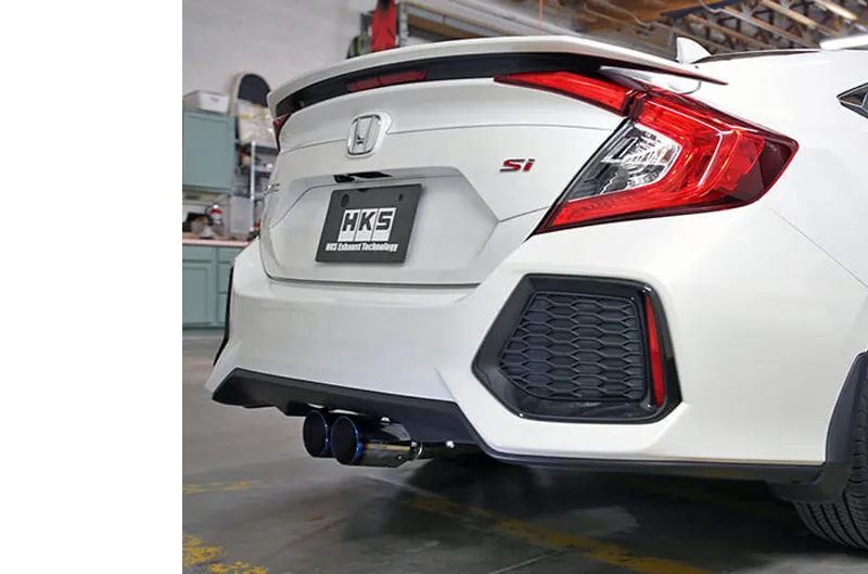 HKS 17  Honda Civic Si Sedan (FC) Hi-Power Muffler Exhaust (hks31006-BH002)