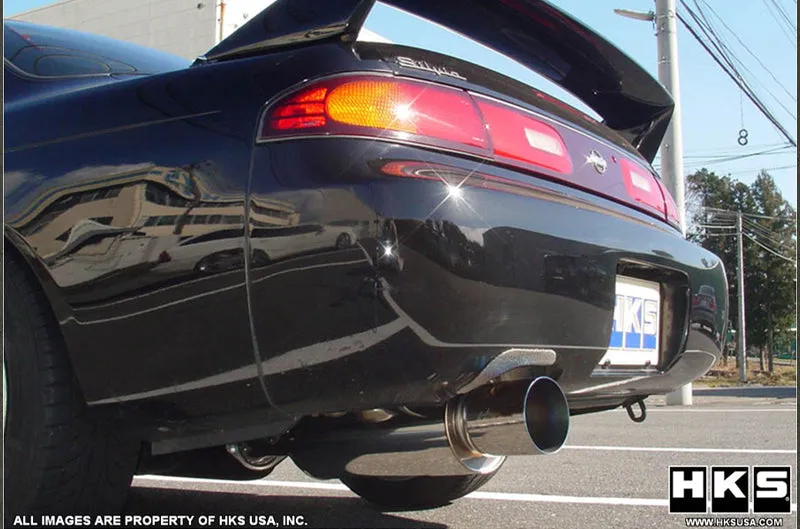 HKS 95-98 Nissan 240SX Hi-Power Exhaust (hks3203-EX021)