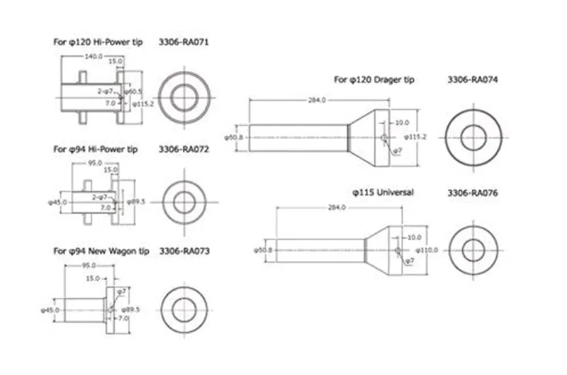 HKS Black Silencer for 120mm Tip Exhausts (hks3306-RA074)