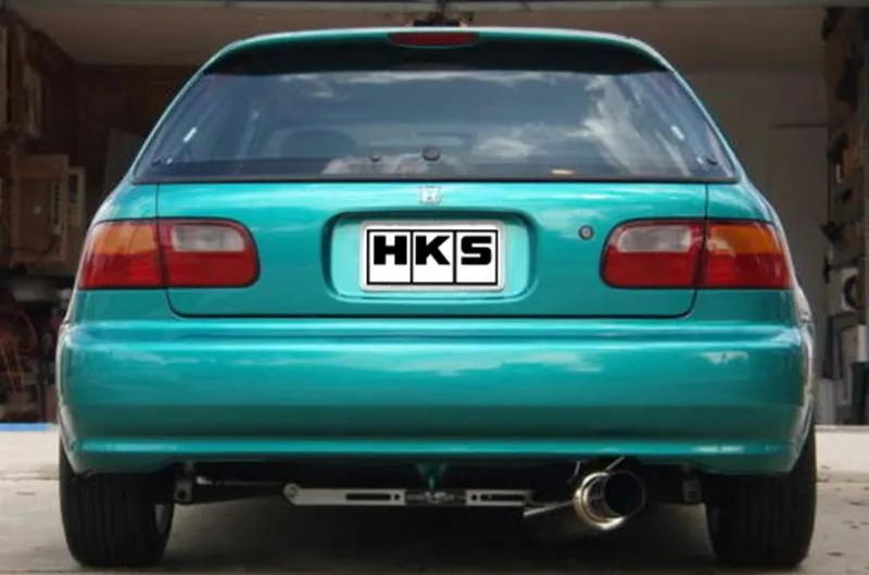 HKS Hi-Power Exhaust | 92-95 Honda Civic DX/Si Hatchback Only (hks3203-EX015)