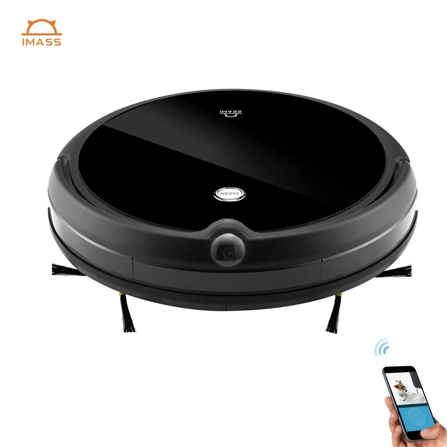 IMASS HD Video Surveillance Robot Vacuum Cleaner Mop