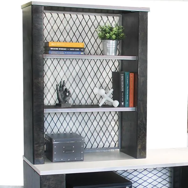 Industrial Desktop Hutch