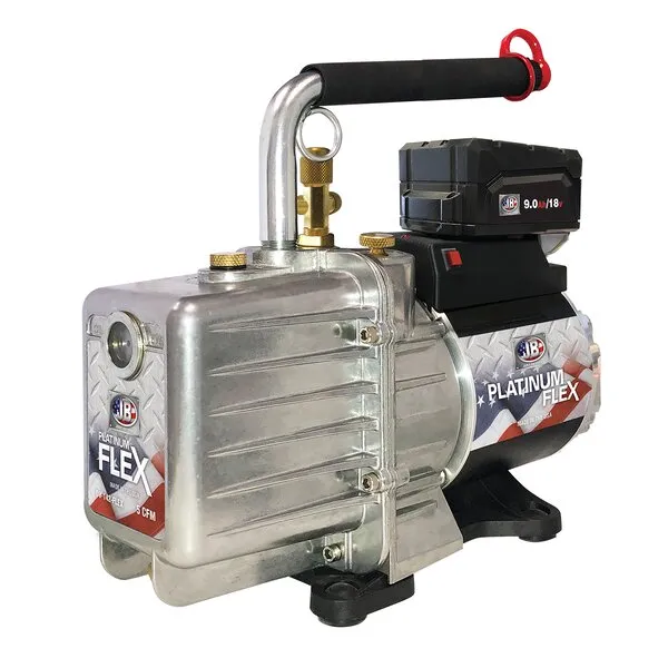 JB DV-142-FLEX-BAT 5 CFM Platinum Flex Battery Vacuum Pump