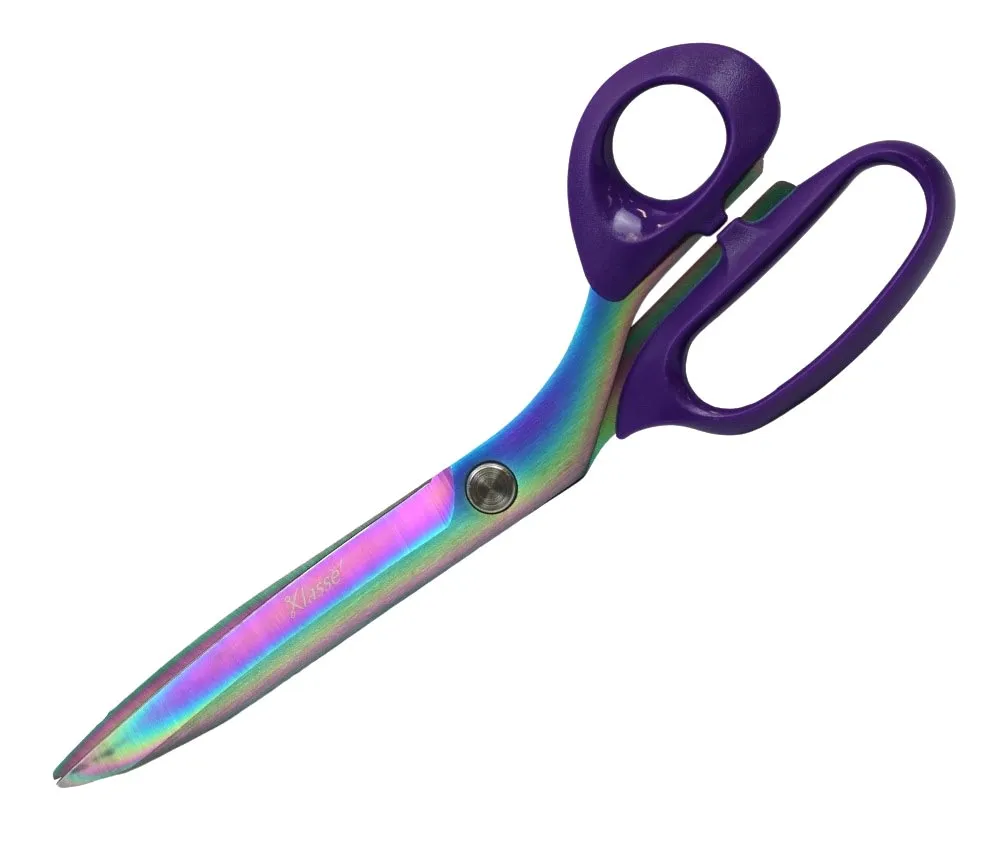 Klasse Enthusiast Tailoring Shears 10 1/4" Rainbow Finish