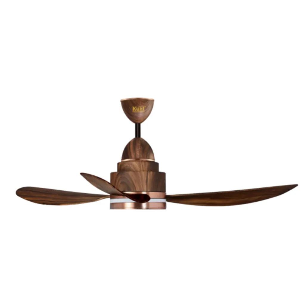 Kuhl Luxus C3 BLDC Underlight Ceiling Fan With Remote 1200 mm Teak