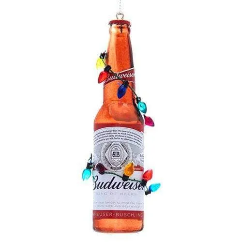 Kurt Adler - Budweiser Beer Ornament - Choose your Style